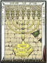 The Walling Wall With Menorah Of Israel Icon